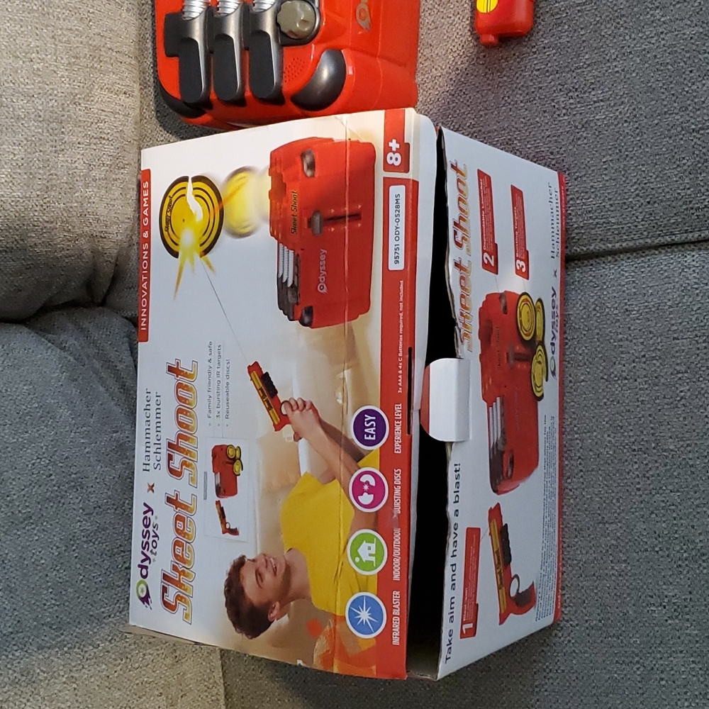 Skeet shoot kids toy